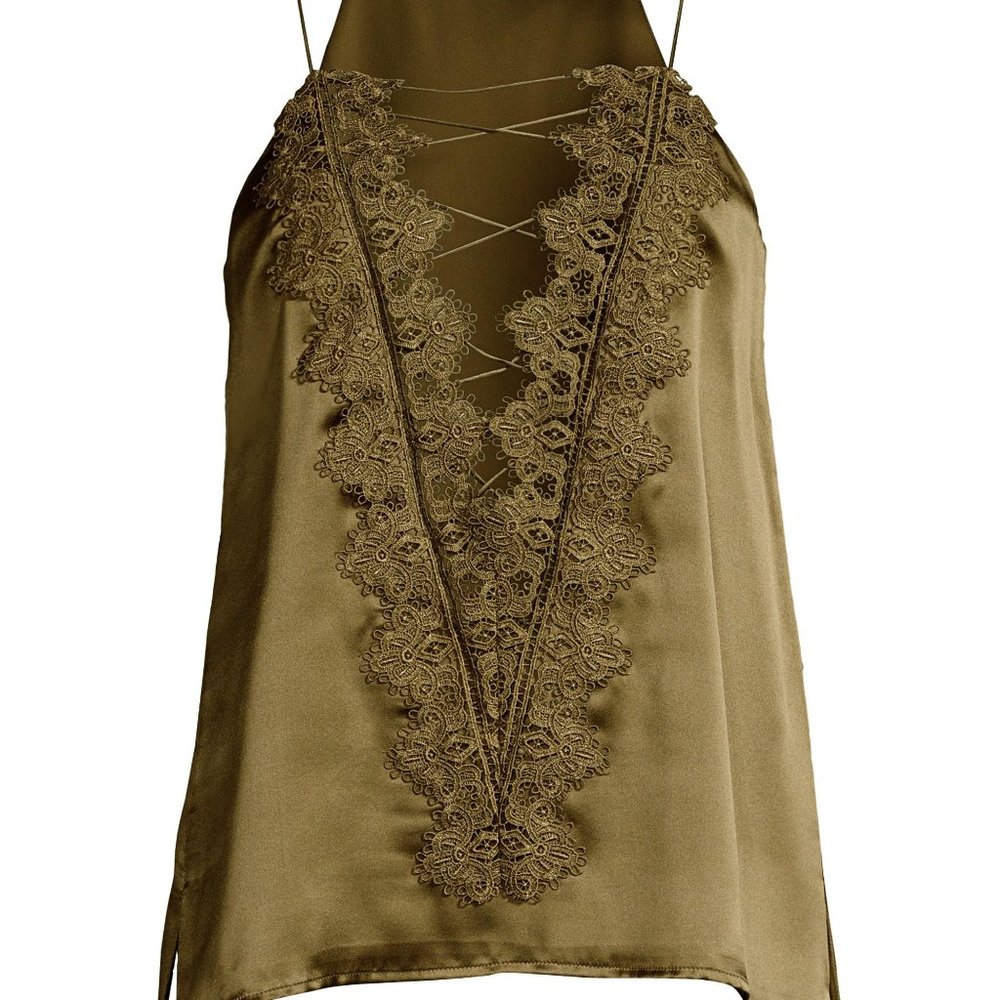 100% NWT ✨ Cami NYC reversible Charlie silk top - Picture 6 of 14